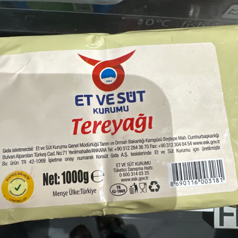 Kozyatağındaki Mopaş Şubesinden Alınan Tereyağının Plastik Tadına Dair Şikayet
