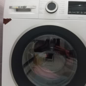 Bosch Çamaşır Makinesinde Ön Kapak Paslanması Ürün Kusuru Olarak Değerlendirilsin