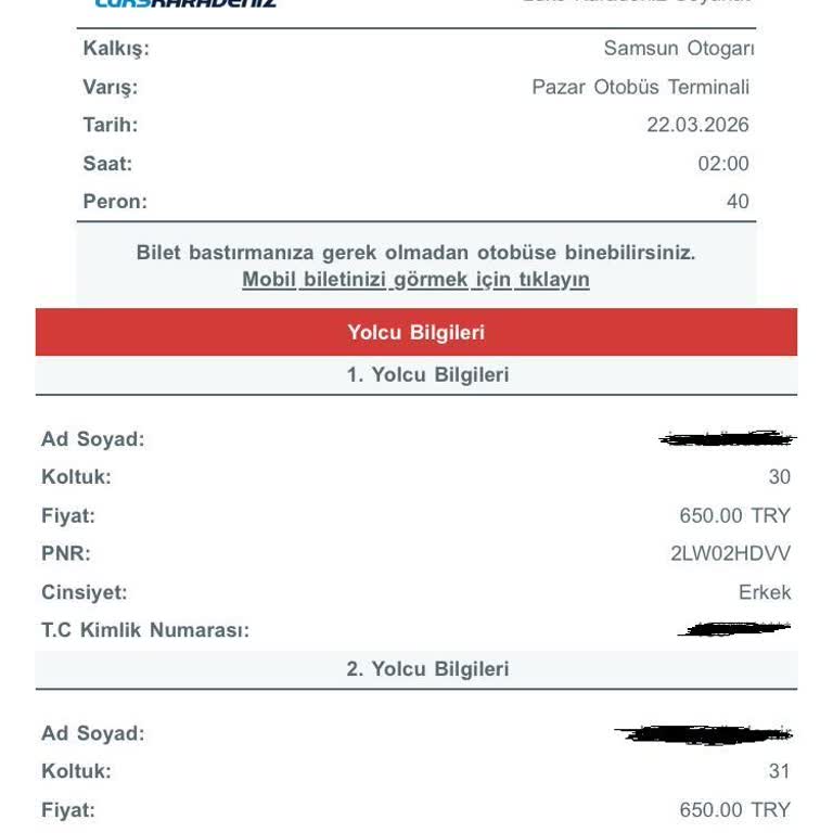 İki Saatlik Gecikme Ve İptal Hakkının Reddedilmesi