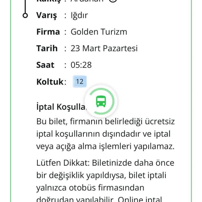 Golden Turizm Otobüs Hiç Gelmedi, Yolcu Aranmadı ve Bilgilendirme Yapılmadı