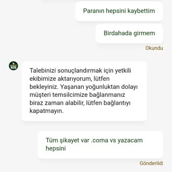 Para Çekiminde Çevrim Şartı İstemesi Haksız Ve Güven Kırıcı