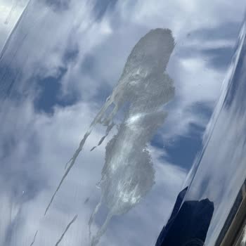 NG Afyon Wellness & Convention Valeye Teslim Ettiğim Aracın Kaput Kısmına Alçı Dökülmüş