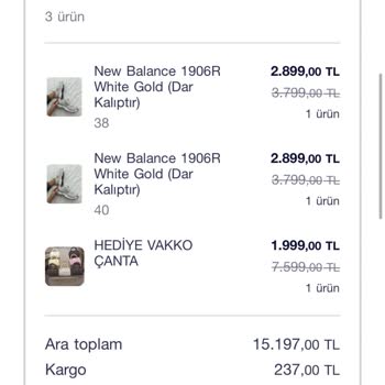 Siparişim Gönderilmedi, 6035 TL İade Talebi