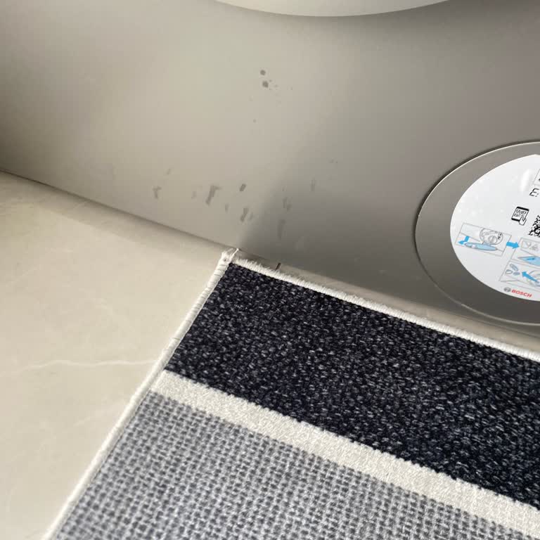 Bosch Çamaşır Makinesinin Dış Yüzeyinde Paslanma Oluşumu