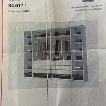 İKEA Bayrampaşa'da Eksik Gardırop Kapakları İçin Ücretsiz Teslimat Talebi