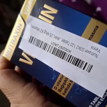 QR Kodu Olmayan Vitamin D3K2 Ürünü Orijinallik Şüphesi Ve İade Engeli