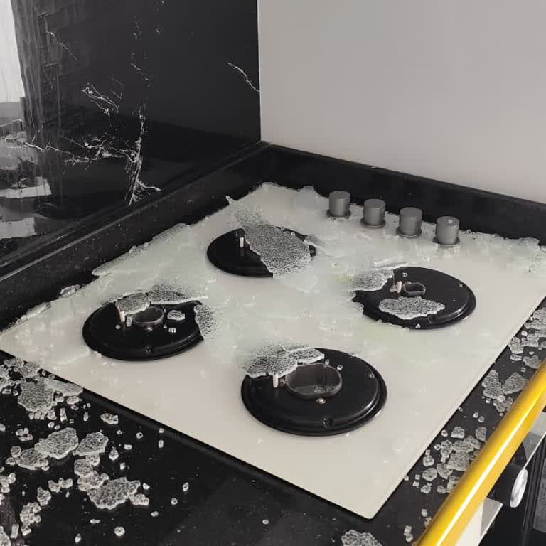 Simfer Fırın Camı Kırıldı, Davlumbaz Tamiri İçin Servisten Cevap Gelmedi