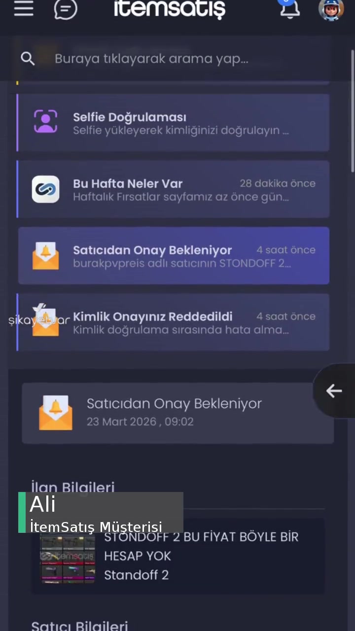 İtemsatis Yardım Eden Yok! videonun kapak resmi