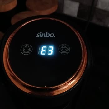 Sinbo Kahve Makinesinin E3 Hatası Ve Isınma Sorunu Nedeniyle Para İadesi Talebi