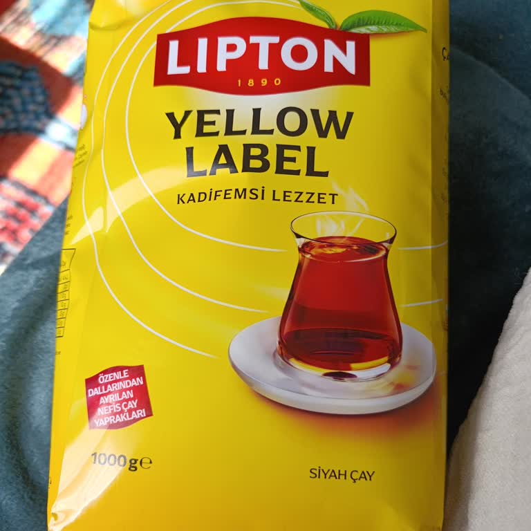 Lipton Yellow Label Çay Paketi Toz Haline Dönmüş