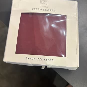 Fresh Scarfs Kusurlu Ve Özensiz Teslimat
