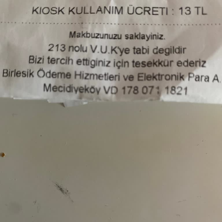 Gazmatik Cihazları Ödeme Hatası Veriyor Ve Para İadesi Talep Ediliyor