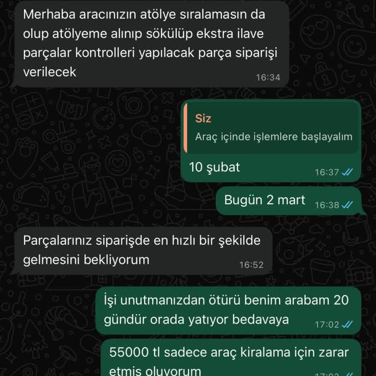 Citroen Yenibosna Servisinde Sürekli Fiyat Artışı Ve Takip Sorunları