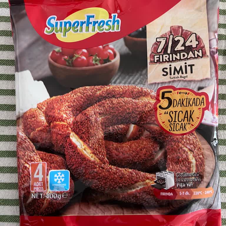 Superfresh Simit Paketi İçeriği Eksik, Telafi Talep Ediyorum
