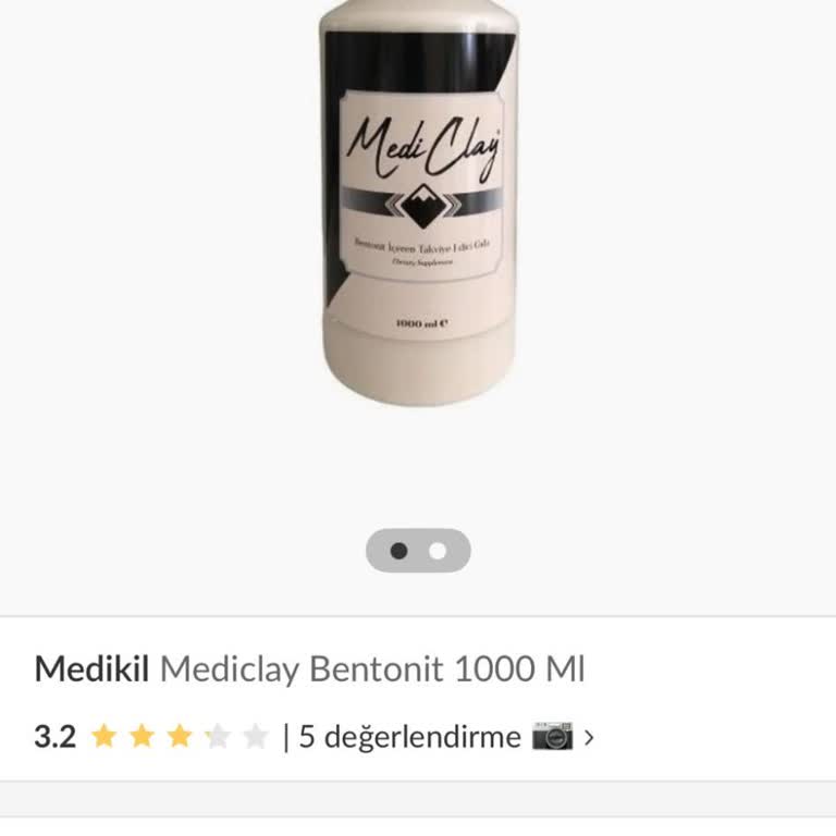 Trendyol Yeşil Pazar’dan Medikil Bentonit Kili 3.900 TL İade Ve Resmi İnceleme İsteği