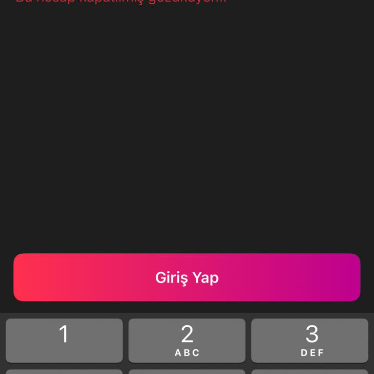 Uyarı Alınmadan Hesabım Aniden Kapatıldı Ve Açıklama Bekliyorum