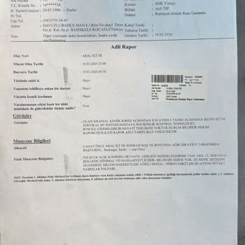 Volkswagen Passat'ta Airbag Açılmadı, Aile Üyesi Yaralandı Ve Tazminat Talebi