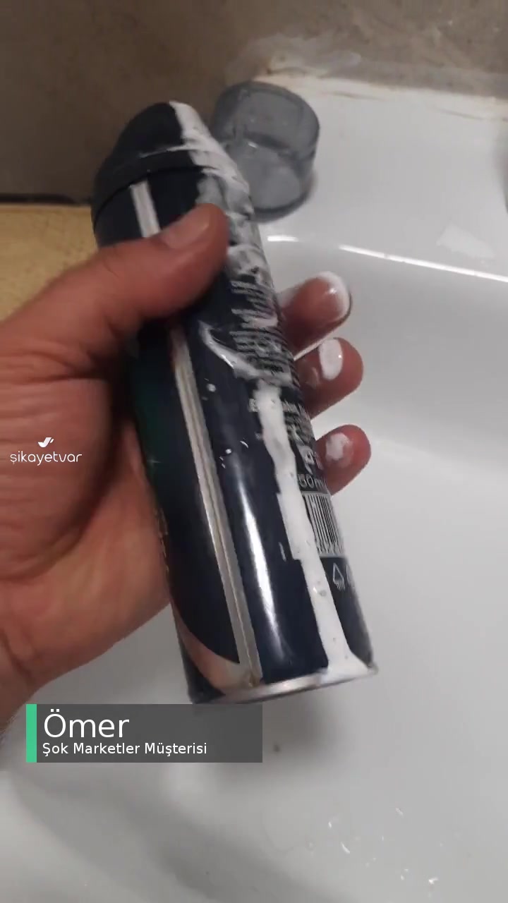 Şok Marketler Tıraş Köpüğü Su Gibi Akıyor! videonun kapak resmi