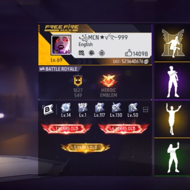 Free Fire Account Hacked—Recovery Request for ID 523640676