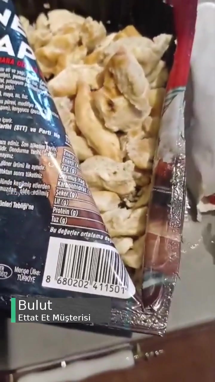 Ettat Döner Kebap Ürününden Döner Çıkmaması! videonun kapak resmi