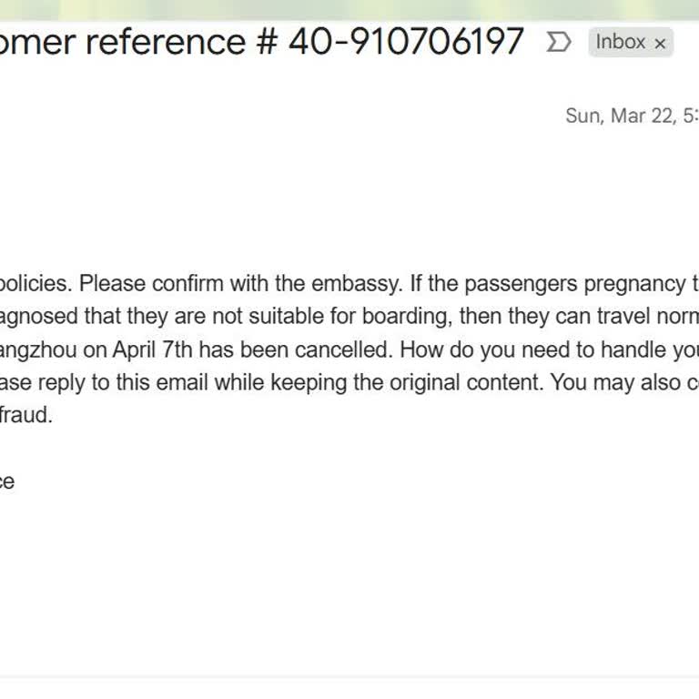 Booking.com Refund Delayed After China Southern Flight Cancellation