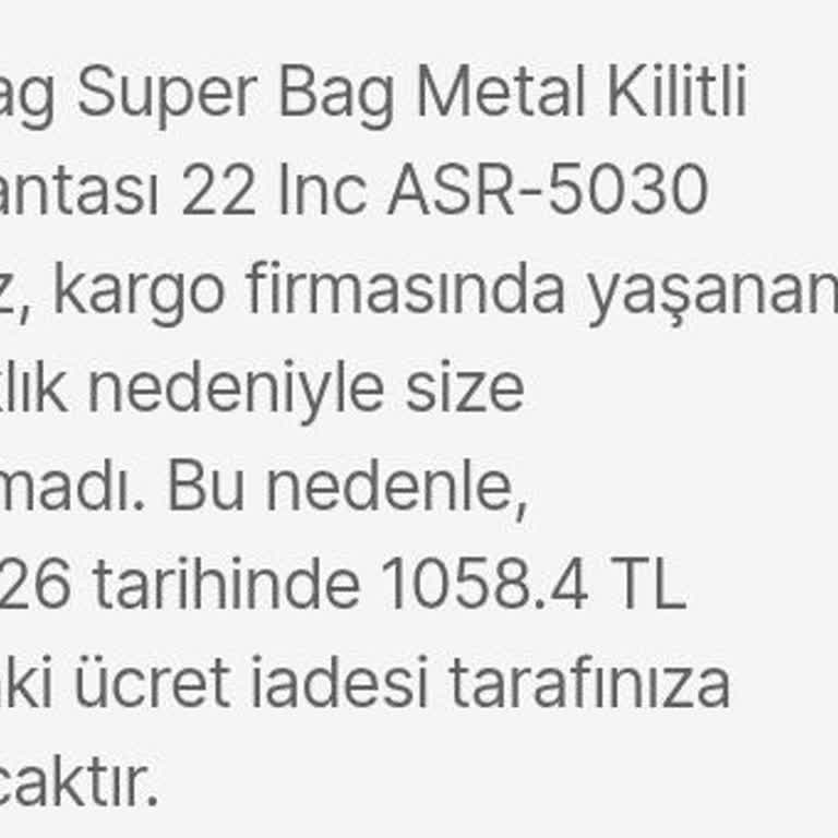 Hepsiburada Teslim Edilmemiş Sipariş Ve Ücret İadesi Sorunu