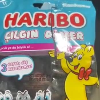 Haribo Çılgın Diş İçeriği Bambaşka!