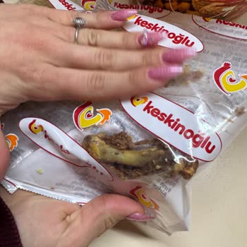 Keskinoğlu Çıtır Party Kova’da Tavuk Kemik Parçası Bulundu