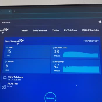 100 Mbps Alınan Hız Sürekli 10-20 Mbps Olarak Düşüyor
