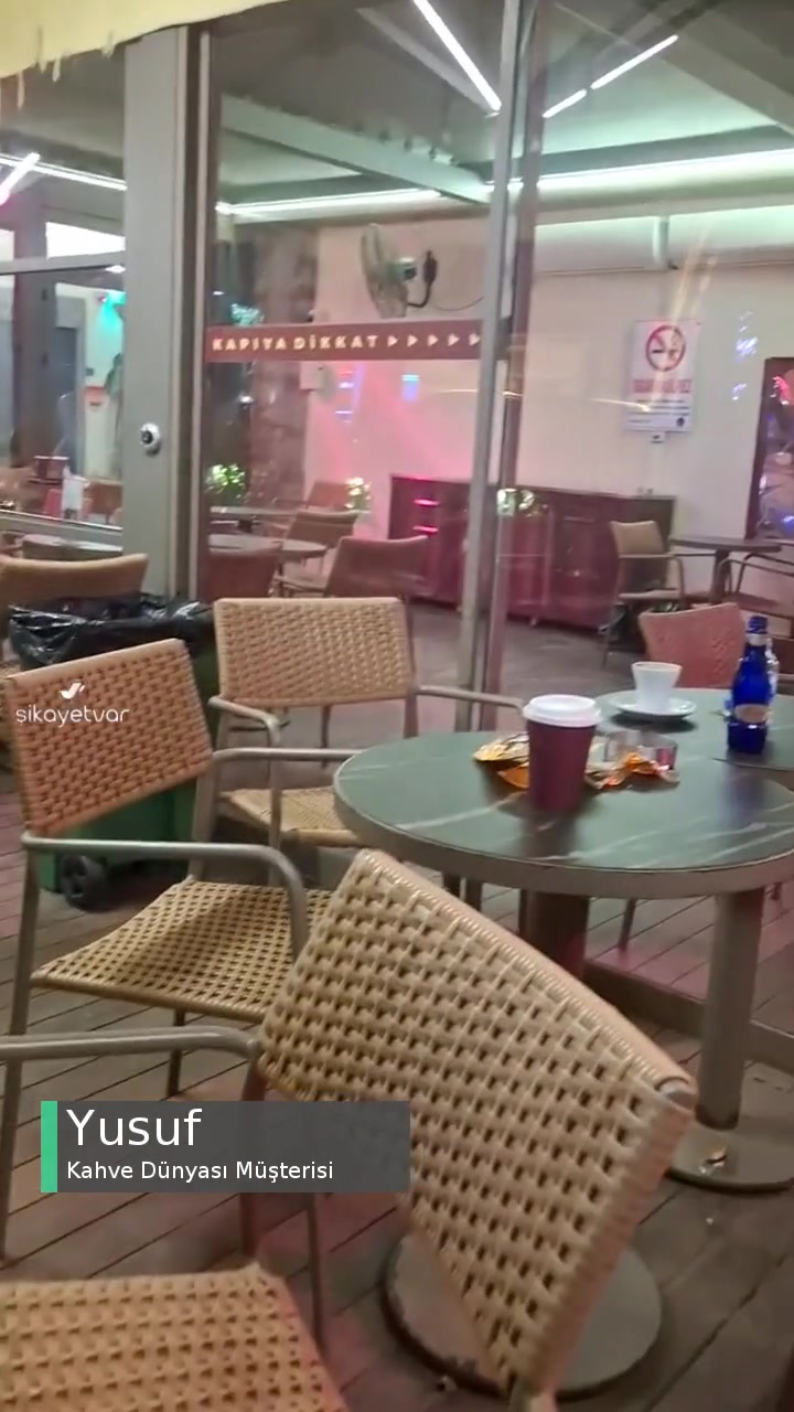 Kahve Dünyası Marinaya Yakışmıyor, Temizlik Sıfır! videonun kapak resmi