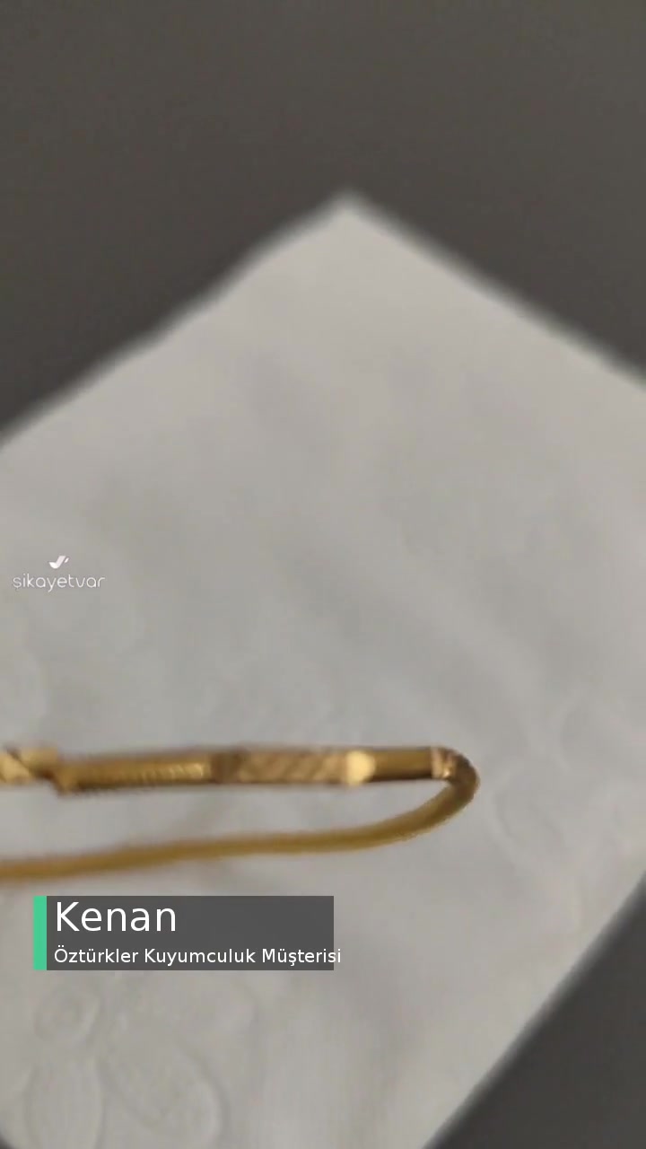 Öztürkler Kuyumculuk Yapılan Ayıp! videonun kapak resmi