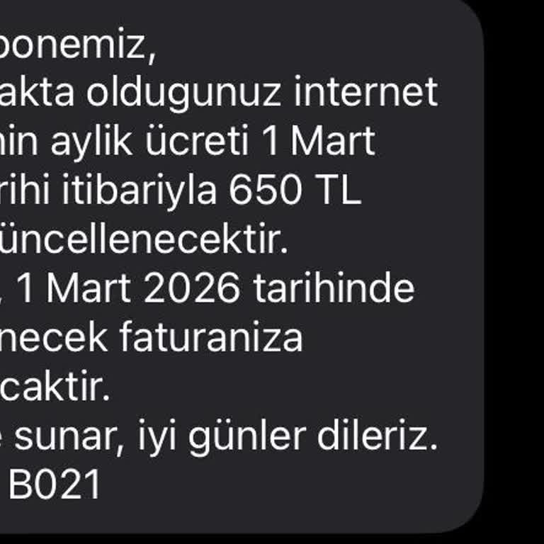 Yakanet Faturam 500 TL’den 650 TL’ye İzinsiz Yükseldi, Taahhüt İhlali