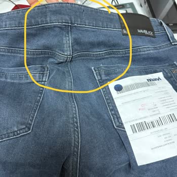 Mavi Mağazasında Defolu Jean Pantolon İçin Değişim Ve İade Talebi