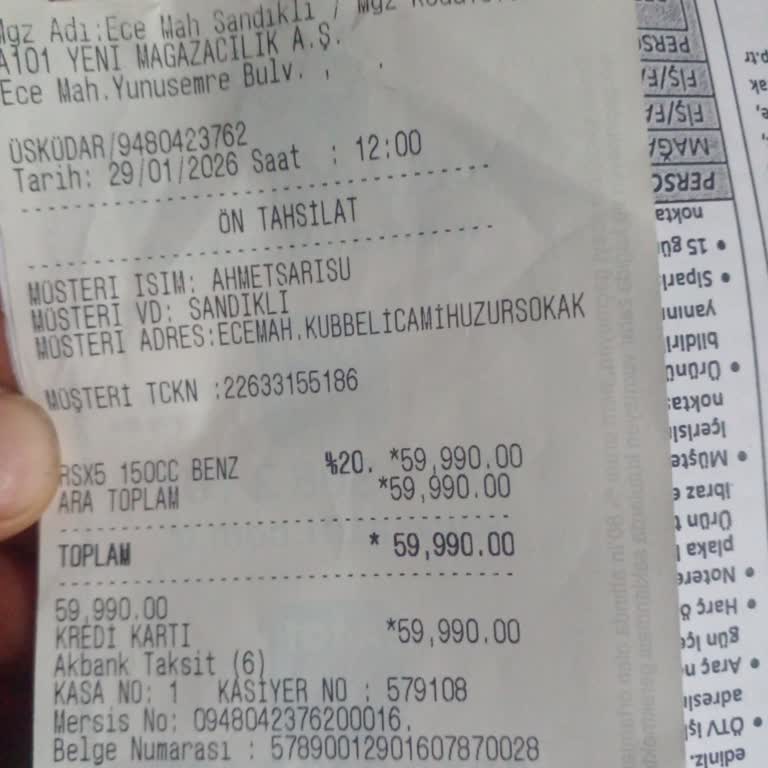 Plaka Ve Ruhsat Hazır Olmasına Rağmen Motor Teslim Edilmedi