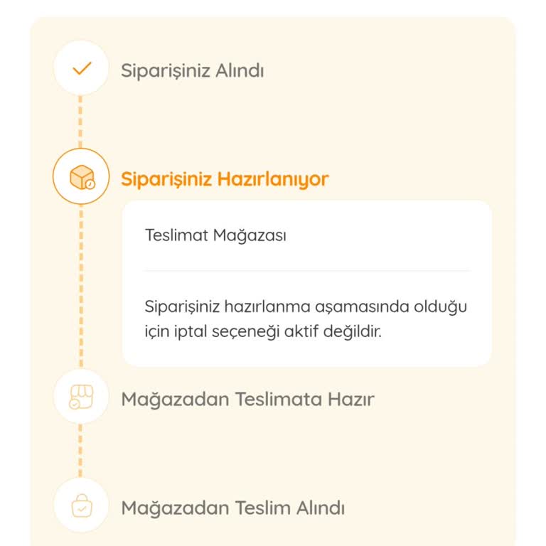 Sipariş Hazırlanıyor, 18 Gün Sonra Para İadesi Bekliyorum