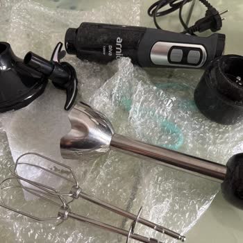 İkinci El Ve Tozlu Blender Seti Geldi, Sıfır Ürün İstiyorum