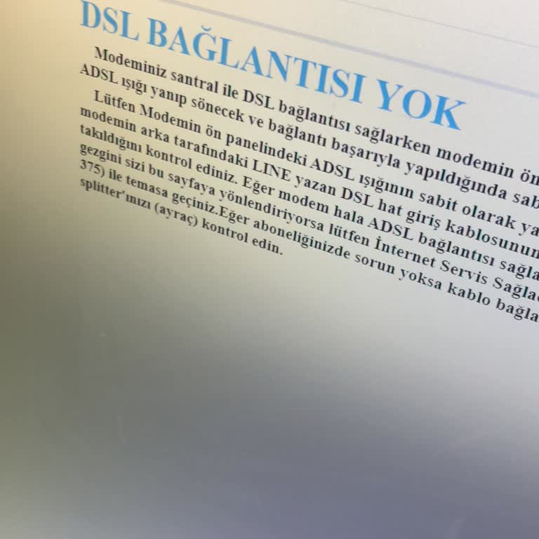 Sürekli İnternet Kesintileri İşimi Aksatıyor Ve Çözüm Bekliyorum