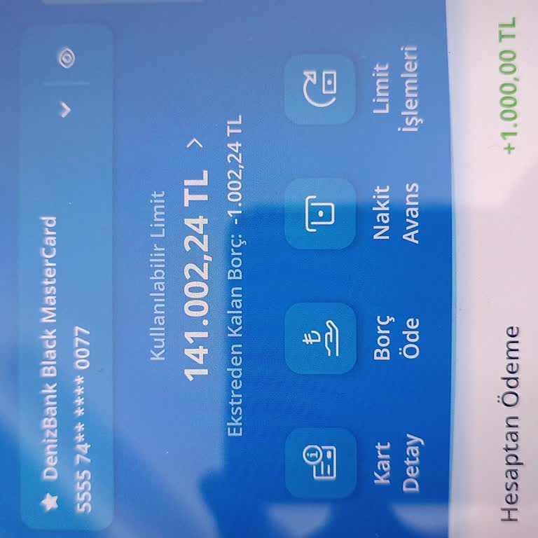 Ödediğim Borç Sonrası Kredi Kartım Açılmıyor
