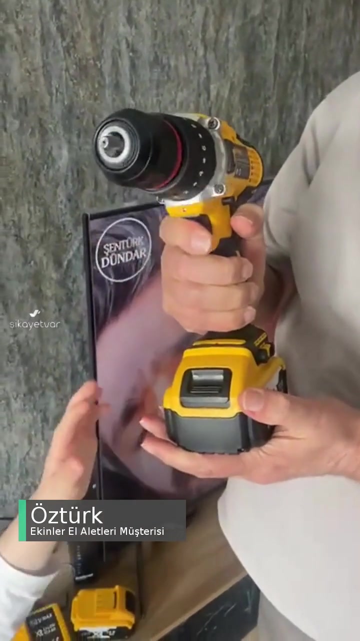 Ekinler Şarjlı Matkap Aldım, Batarya Arızalı! videonun kapak resmi