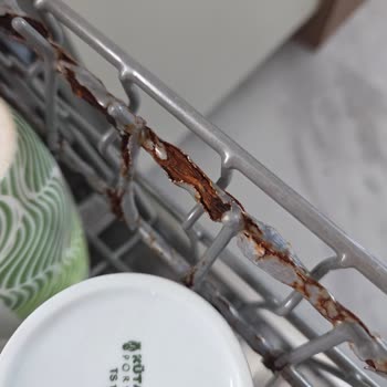 Samsung Bulaşık Makinesinde Sepet ve İç Parçaların Erken Paslanması Ve Ücretsiz Değişim Talebi