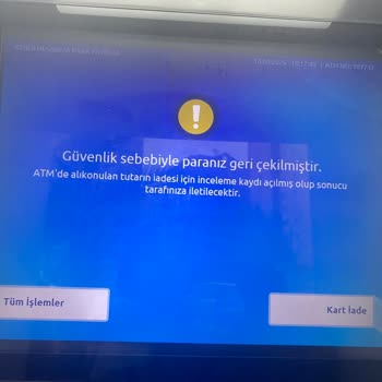 ATM'de Kalan 27.200 TL İçin Geri Ödeme Ve Açıklama Talebi