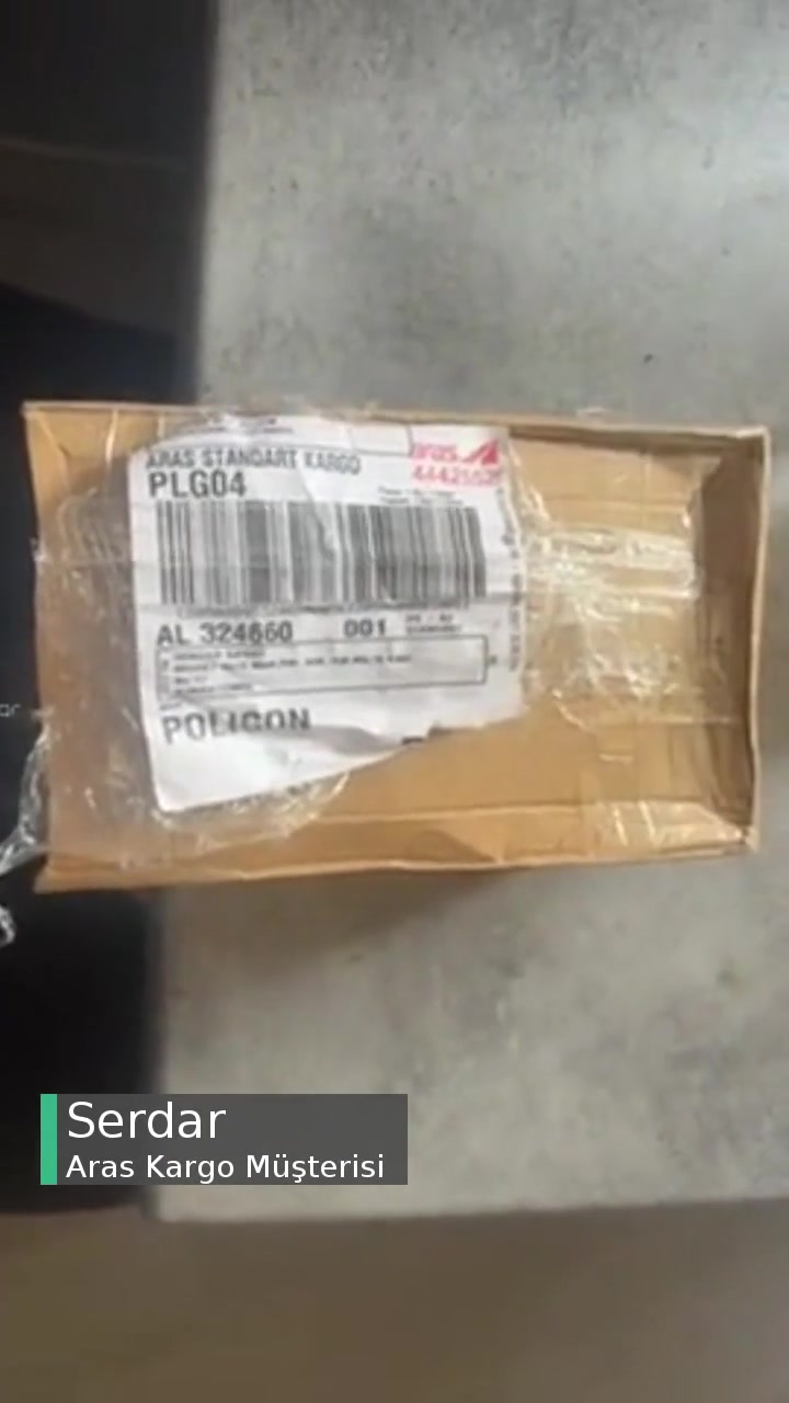 Aras Kargo 4 Kat İnmek Zorunda Bırakıldım,&nbsp; Sadece 1 Kg 1 Desi Kargo İçin! videonun kapak resmi