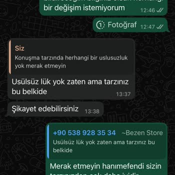 Bezen Store’da Cayma Hakkı İhlali Ve Çifte Kargo Masrafı