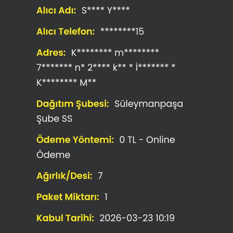Cargox Teslim Etmiyor Ve Telefonla İletişim Kurmuyor