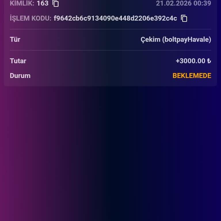 Bir Ay Boyunca Bekleyen 3000 TL Çekim Talebi Ve Destek Yokluğu