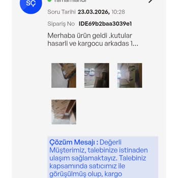İdefix’te Hasarlı Ve Eksik Mobilya Teslimi Ve Müşteri Hizmetlerine Ulaşılamama