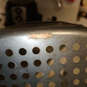 Kumtel Airfryer Sepetinde Hızlı Paslanma Ve Sürekli Kullanılamazlık