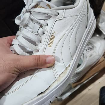 Puma Ayakkabımda Üretim Hatası Dikiş Ve Yapışkan Açılması