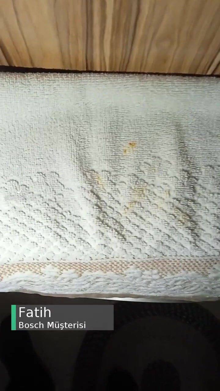 Bosch Çamaşır Makinesi Havluları Pas Yapıyor! videonun kapak resmi