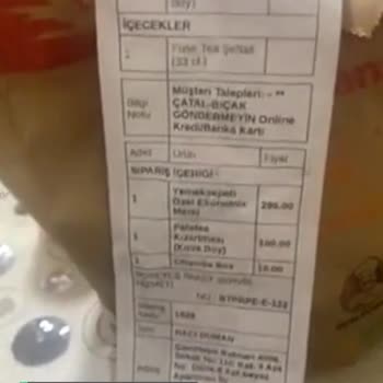 Yemeksepeti Yanlış Ürün Geldi!